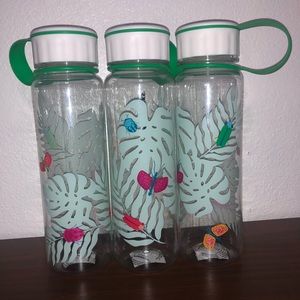 Clear Starbucks bottles